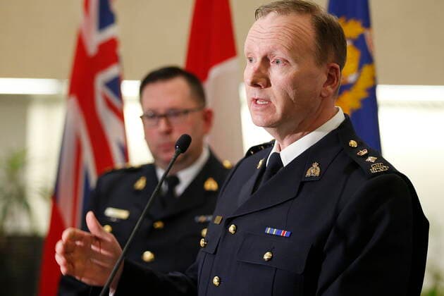 Canada, press conference on four indigenous people found dead in Winnipeg