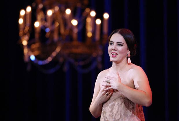 Moscow, concert with Laura Meenen at the Bolshoi Theater