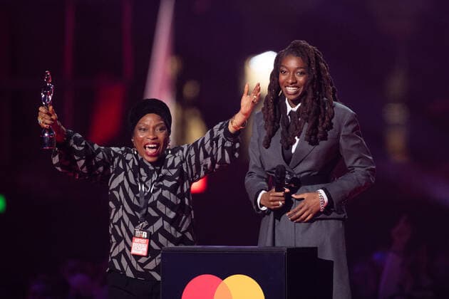 BRIT Awards in London - Little Simz wins award for best newcomer