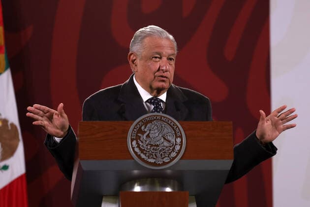Mexico, President Andres Manuel Lopez Obrador Press Conference in Mexico City