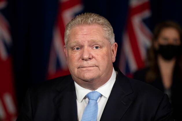 Canada, press conference on state of emergency in Ontario