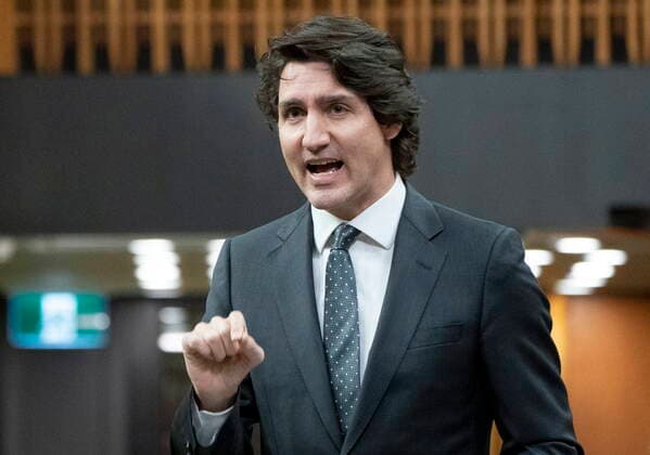 Canada, Question Time with Prime Minister Justin Trudeau in Ottawa