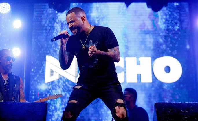 Nacho concert in Valencia, Venezuela