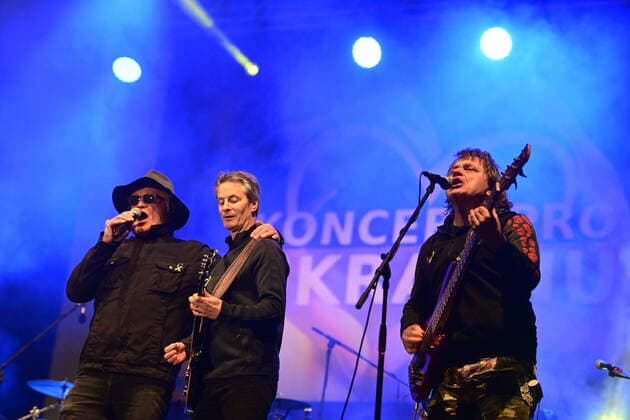 Ukraine conflict, benefit concert in Prague