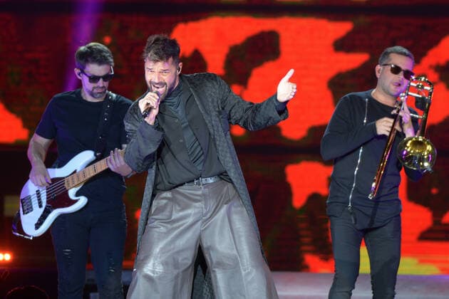Ricky Martin Concert in Mexico City