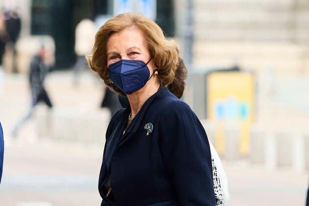 Queen Sofia of Spain visits the Reina Sofia School of Music in Madrid