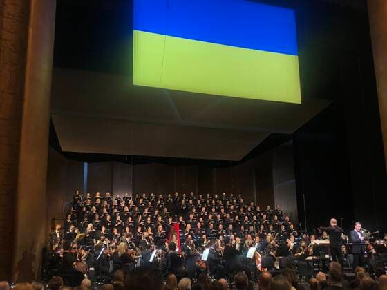 Ukraine Benefit Concert at the Metropolitan Opera in New York