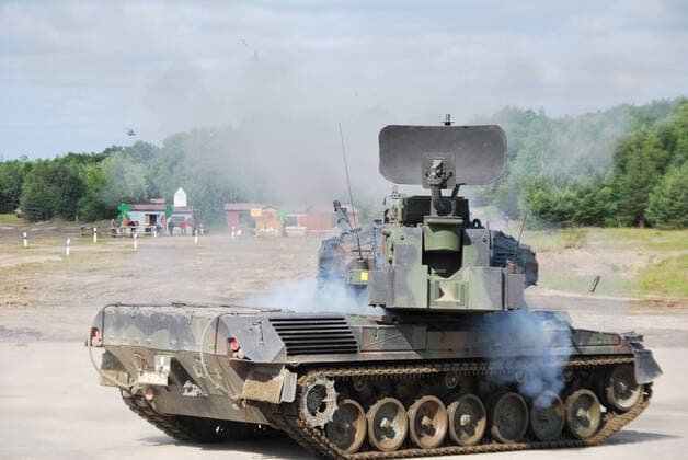 Military, tanks, Gepard anti-aircraft tank