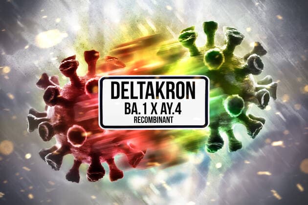 Coronavirus, variant Deltakron - Symbolic images