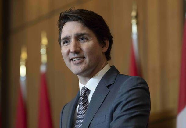 Canada, Justin Trudeau Press Conference in Ottawa