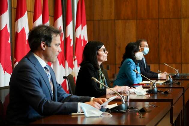 Canada, Anita Anand and Filomena Tassi Press Conference in Ottawa