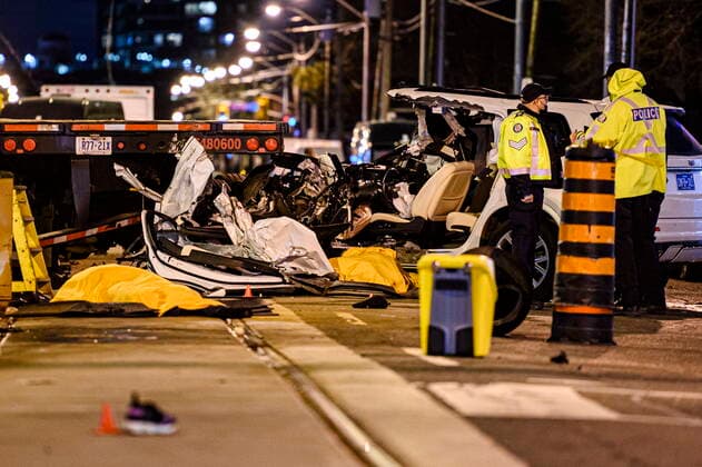 Canada, Serious traffic accident in Toronto