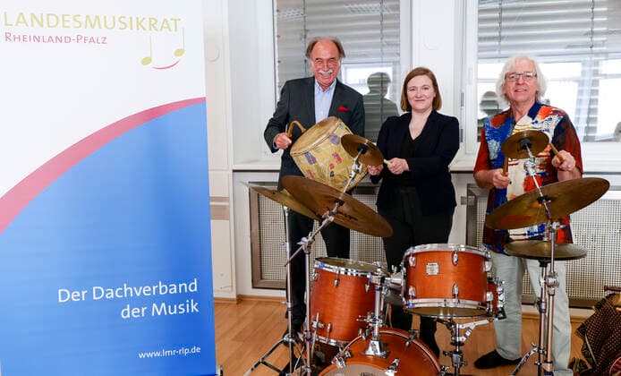 Mainz, Press conference of the Rhineland-Palatinate Music Council on the Instrument of the Year 2022