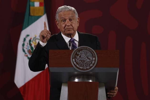 Mexico, President Andres Manuel Lopez Obrador Press Conference in Mexico City