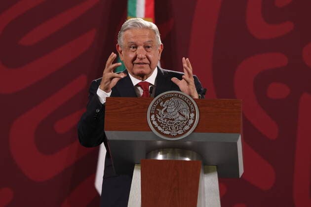 Mexico, President Andres Manuel Lopez Obrador Press Conference in Mexico City