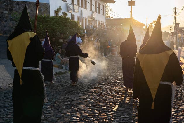 Mexico, Easter celebrations in Patzcuaro