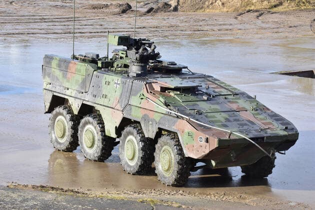 Military, Tank, Armoured Transport Vehicle GTX Boxer
