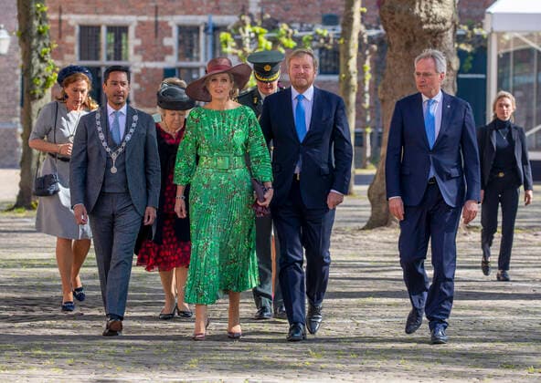 Netherlands, King Willem-Alexander and Queen Maxima attend award ceremony in Middelburg