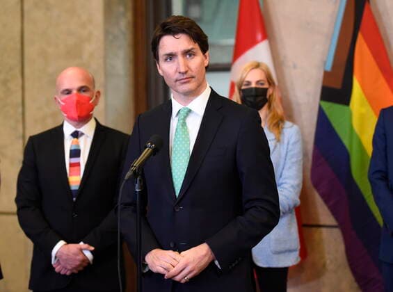 Canada, Prime Minister Justin Trudeau Press Conference in Ottawa