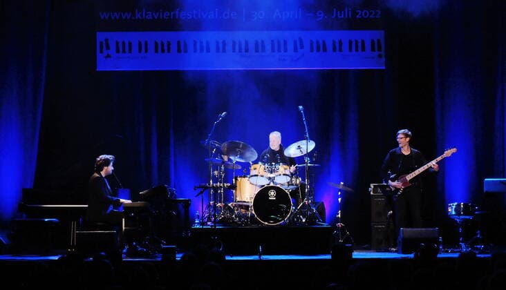 Ruhr Piano Festival at the Ebertbad in Oberhausen - Wolfgang Haffner Trio Concert