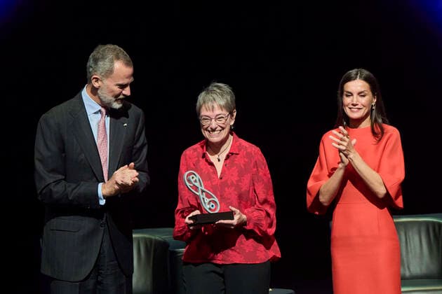 Spanish Royal Couple at the National Research Award Ceremony in Barcelona