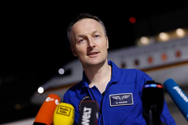 German astronauts: Matthias Maurer, ISS 2022