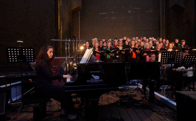 Magdeburg Lock Concert on the Excellence Coral