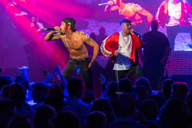 Maxwell and Joshi Mizu Concert at Mega Park Palma