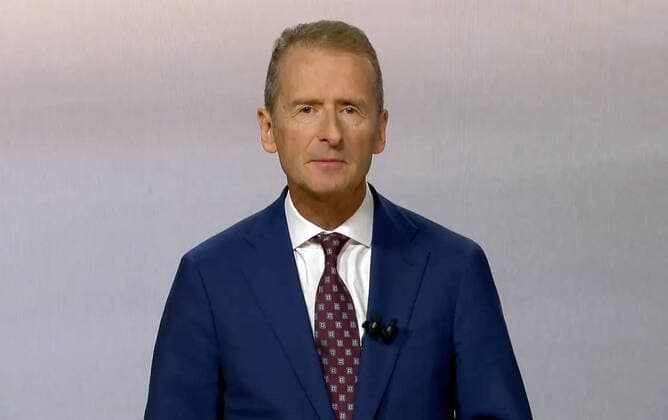 Herbert Diess steps down as VW Chairman of the Board of Management