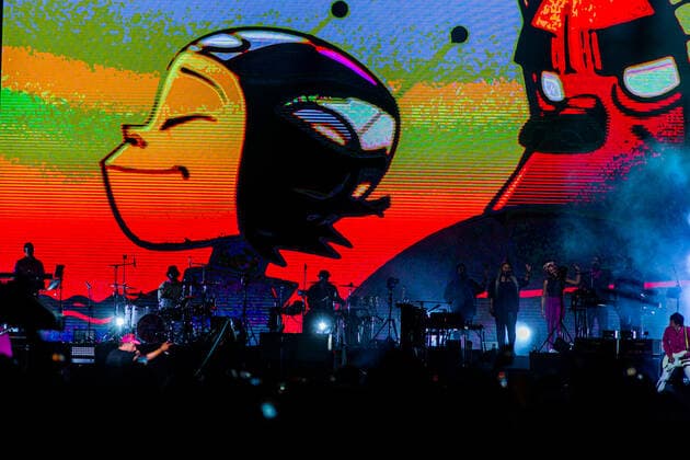MITA Festival in Sao Paulo - Gorillaz Concert