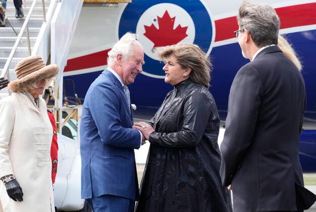 Prince Charles and Duchess Camillas Canada Trip, Day 1
