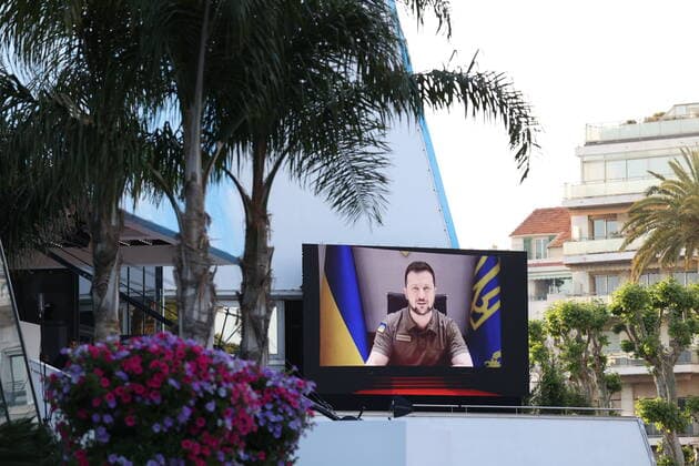 Cannes International Film Festival, Volodymyr Selenskyj Video Circuit