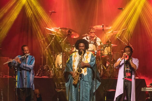 Concert with Kamasi Washington in Sao Paulo