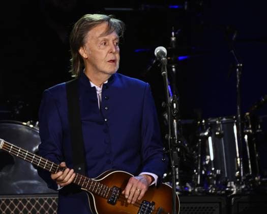 Paul McCartney and the Rolling Stones worked together on a song, archive pictures