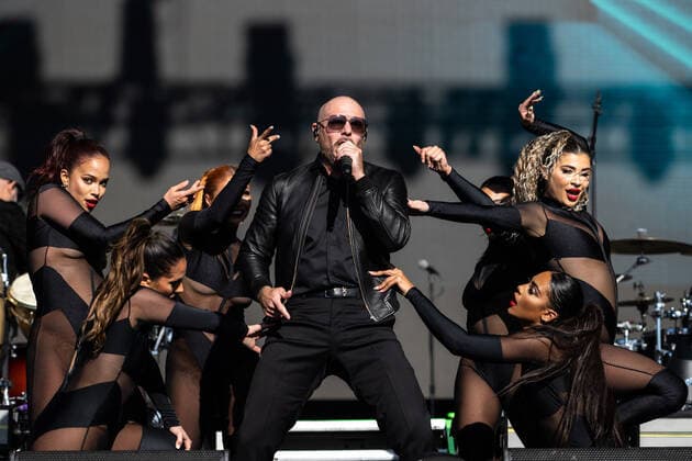 Pitbull Concert in Napa