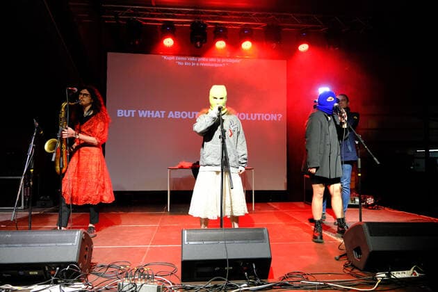 Pussy Riot concert in Zagreb