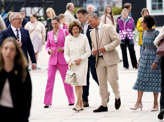 Swedish royals visit the H22 City Expo in Helsingborg