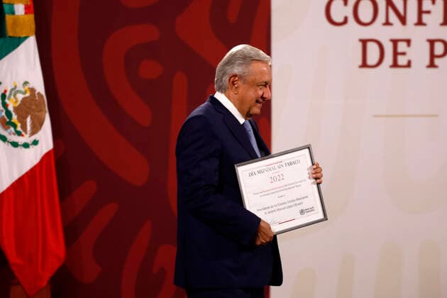 Mexico, President Andres Manuel Lopez Obrador Press Conference in Mexico City