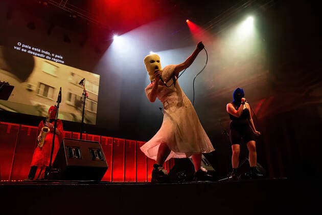Pussy Riot Concert in Porto