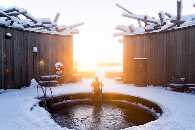IMAGO Creative, Winter season, Wellness at the spa