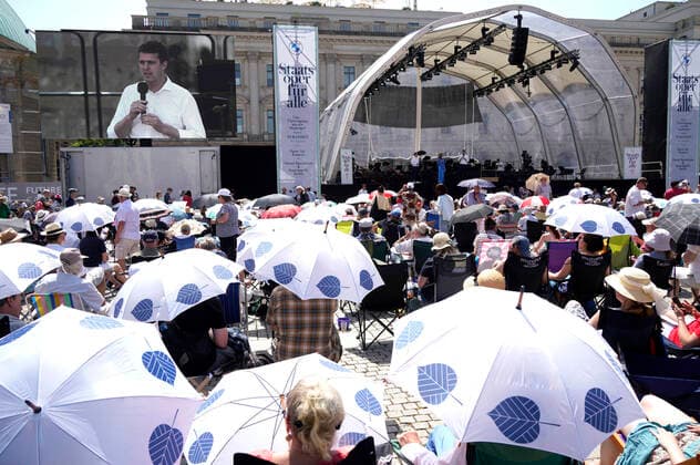 Berlin, State Opera for All 2022 Concert on Bebelplatz
