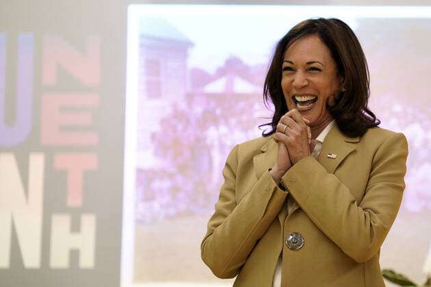 USA, Vice president Kamala Harris visits National Museum of African American History and Culture in Washington DC