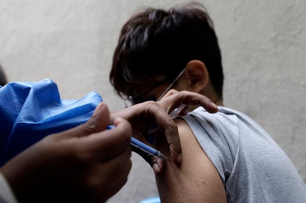 Coronavirus in Mexico, vaccination of five to eleven-year-olds in Mexico City