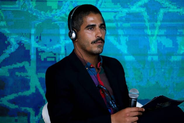Kuwait, detention of journalist Ahmed Shihab-Eldin causes criticism - Stock photos