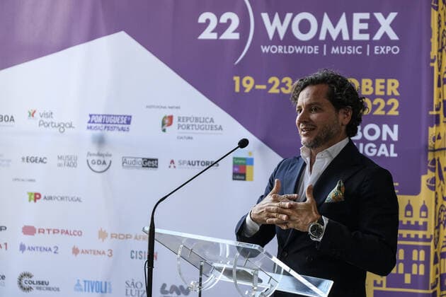World Music Expo WOMEX in Lisbon, Press Conference