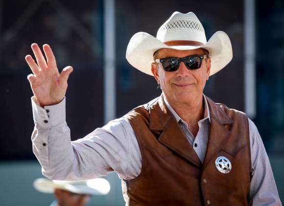 Dating rumours about Kevin Costner and country singer Jewel, archive pictures
