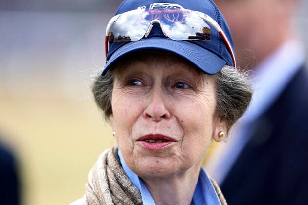 Princess Anne at the St Andrews Golf Tournament
