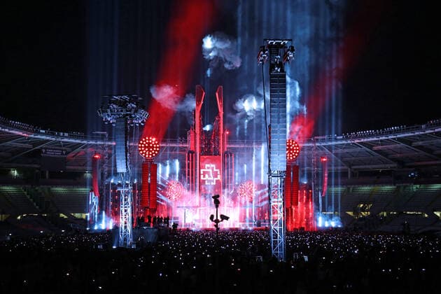 Rammstein concert in Turin