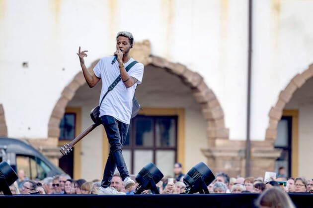 Malik Harris Concert in Gotha