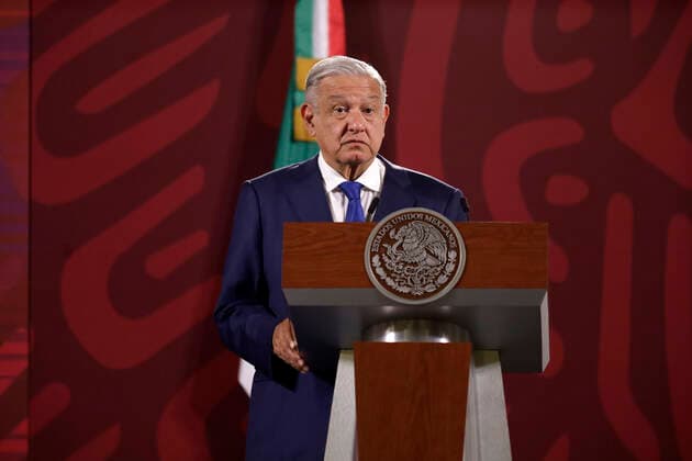 Mexico, Andres Manuel Lopez Obrador Press Conference in Mexico City